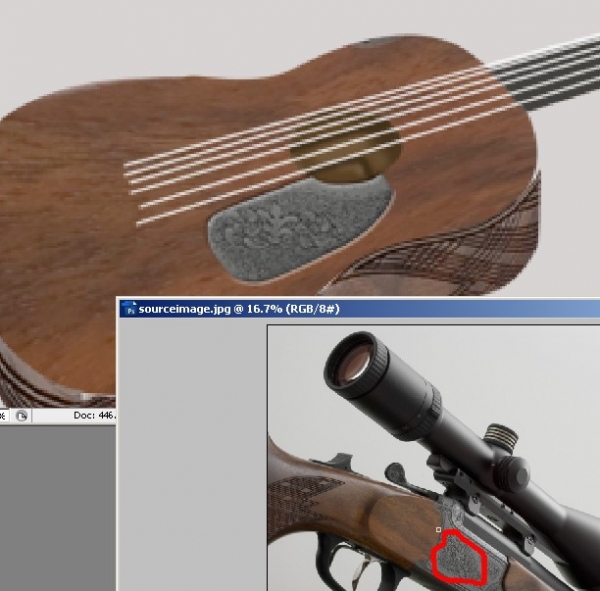 Creation of Accoustic Guitar: Step 5